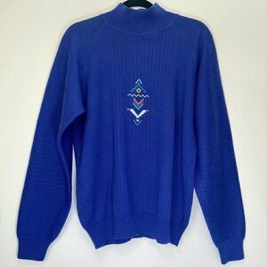 VINTAGE Kaelin Ski Wool Acrylic Sweater Women's L